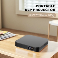 Mini projecteur de poche 4K ultra compact, mise au point automatique, rechargeable USB-C, Android 13, laser, extérieur, 5000 lumens, courte portée, 2G Beamer