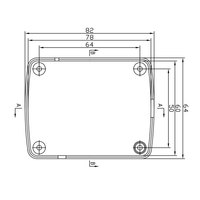 Boîtier en plastique ABS personnalisé en usine, boîtier d'instrumentation standard pour produits électroniques industriels