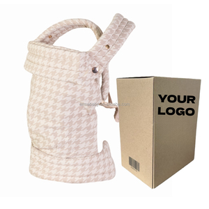 Porte-bébé ergonomique avec logo personnalisé, porte-bébé en coton avec siège de hanche, porte-bébé pliable pour nouveau-nés - Product Image 1