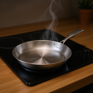 Sartén Miele de Acero Inoxidable de 26 cm, Compatible con Inducción, Diseño Minimalista - Product Image 2