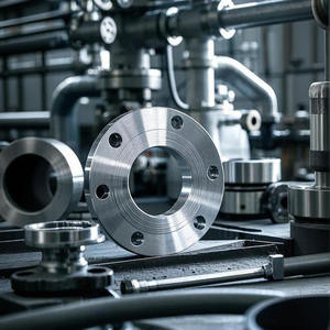 Dn25 dn80 dn150 dn150 dn600 ओरीफात फ्लैंज प्लेट कार्बन स्टील जाली एनीसी 150lb/dn16 रासायनिक उद्योग उपयोग - Product Image 4