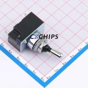 S1AWB Toggle Switch Switch Single Pole Single Throw 125V 30V Cylindrical Knob - Product Image 2