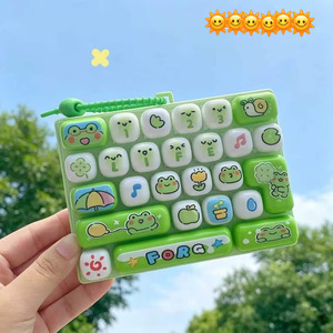 <b>Mechanical</b> <b>Keyboard</b> Shaped Keychain Pendant Couple Bag Charm Unisex Toy for Stress Relief and Venting Ages 15+ - Product Image 1