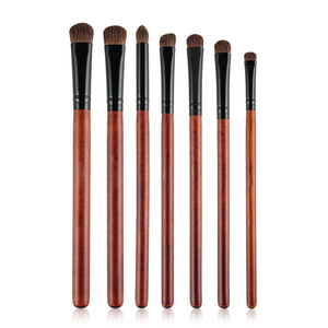 Pincel Delineador de Ojos Ultrafino LIMAY, Venta al por Mayor de Fábrica, Punta Plana <span class=keywords><strong>Biselada</strong></span> Tipo Cuchilla, Fibra Artificial, Mango de Madera - Product Image 2
