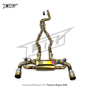 OEM Titanium Pipes Catback Muffler for Supra A90/A91 MK4/MK5 3.0T Lightweight Boska Valvetronic Exhaust System with Control - Product Image 5