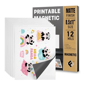 Thư Thăng Hoa Bóng Dày Mỏng Nam Châm Giấy Mạnh Mẽ Bán Buôn Ảnh Có Thể In Trắng Dính Fridg Nam Châm Hình Ảnh Tấm - Product Image 2