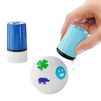 Tampons encreurs flash Intoss en gros, tampons en plastique à éponge PU, séchage rapide, imperméables, résistants à la décoloration, motifs de dessins animés, personnalisables