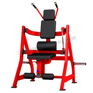 Ticari kullanım spor fitness ekipmanı gücü plaka yüklü ücretsiz ağırlık karın Crunch makineleri