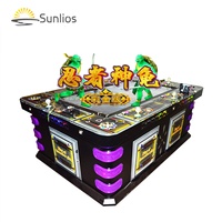 Armoire d'arcade métallique personnalisée Sunlios pour jeux en ligne avec garantie de 12 mois, compatibilité 110/220V, finition colorée, prise US