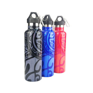 Beber directamente portátil deporte con logotipo personalizado botellas de agua de acero inoxidable - Product Image 4