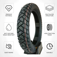 Ban Motor Custom Pabrik 110/90-16 Y97 Bias-Ply 8PR, Ban Off-Road yang Diperkuat untuk Ekspedisi Hutan Borneo Safari Raid