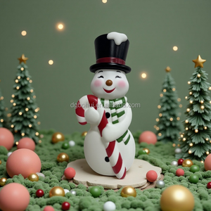 Muñeco de Nieve de Plástico de 36 Pulgadas con Luz LED, Decoraciones Navideñas para el Hogar y el Jardín - Product Image 4