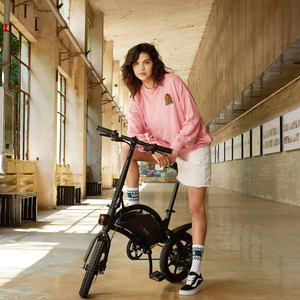 <span class=keywords><strong>Bicicleta</strong></span> Eléctrica Portátil Mini <span class=keywords><strong>DYU</strong></span> D3F, Fabricante Chino, Motor de 250W, Batería de Litio, Cuadro de Aluminio para Niños - Product Image 4