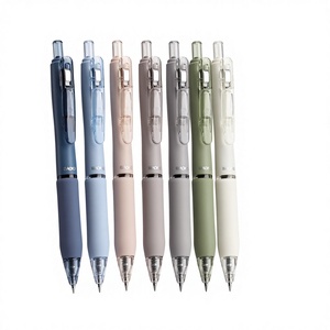 Stylo gel à pointe fine 0,5 mm/0,7 mm pour une prise confortable et une écriture fluide, faible centre de gravité, en plastique, idéal pour les professionnels. - Product Image 1