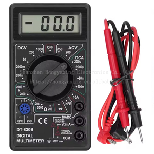 Dt830b xách tay kỹ thuật số vạn năng Tester vôn kế & Ampe kế đa mét cho điện xe Pin mạch thử nghiệm - Product Image 1