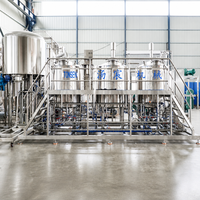 Sistema de Elaboración de Cerveza Automático Personalizado de Acero Inoxidable Tonsen de 1000L, 2000L, 3000L y 200L con Recipiente a Presión de Alta Productividad