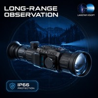 Caméra thermique optique VOx non refroidie avec objectif 50 mm, enregistrement vidéo Wi-Fi, instrument d'observation extérieur compact et robuste IP66