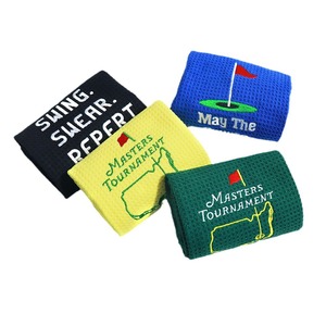 <span class=keywords><strong>Serviette</strong></span> de golf en microfibre gaufrée à séchage rapide, pliable en trois, perforée, motif ananas, <span class=keywords><strong>couleur</strong></span> unie, en suède, vente en gros - Product Image 1