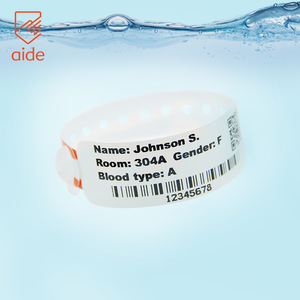 Bracelet en papier d'identification du patient à impression thermique plusieurs couleurs personnalisées Bracelet thermique imprimable médical en matériau souple - Product Image 3