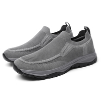 Chaussures décontractées respirantes en maille pour hommes et femmes, personnalisées ODM/OEM, style été, en tricot lavé à l'eau