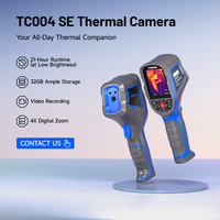 Caméra d'imagerie thermique TOPDON TC004 SE 256*192 prise en charge de l'enregistrement vidéo caméra thermique à stockage intégré de 32 Go