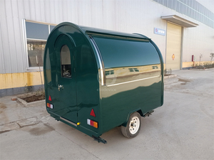 China Supply Fast Food Trailer Fully Equipment for Sale CE Certificate Street Bbq Food Truck with Full Kitchen Equipment - Product Image 3