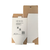 Emballage en papier de carton ondulé recyclable personnalisé cartons d'expédition boîtes en carton moyennes écologiques