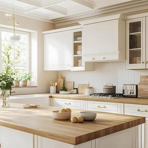 Armario de <span class=keywords><strong>cocina</strong></span> de madera personalizado cómodo <span class=keywords><strong>Cocina</strong></span> moderna - Product Image 3
