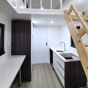 Maisons mobiles préfabriquées approuvées par la Nouvelle-Zélande/l'Australie/les États-Unis, <span class=keywords><strong>mini</strong></span>-maison sur roues avec remorque, profitez de votre liberté et de votre vie - Product Image 2