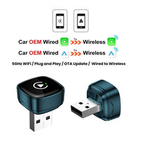 Mini Adaptador Inalámbrico Carplay USB AI Call Box para Aftermarket con Android Auto 4.4 o Superior para iPhone Apple Sonata 2015