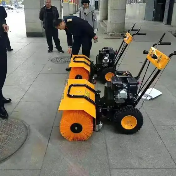 Çok fonksiyonlu kar temizleme kar temizleme 6.5HP 13HP C-SW1100 arkasında yürümek kar küreği