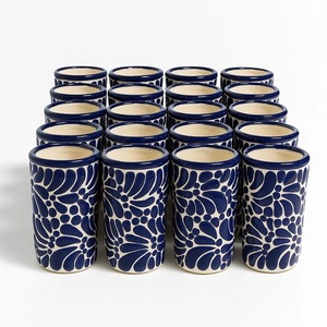 Vasos de <span class=keywords><strong>Tequila</strong></span> y <span class=keywords><strong>Mezcal</strong></span> de Cerámica Mexicana Talavera para Amantes del <span class=keywords><strong>Tequila</strong></span> - Product Image 1