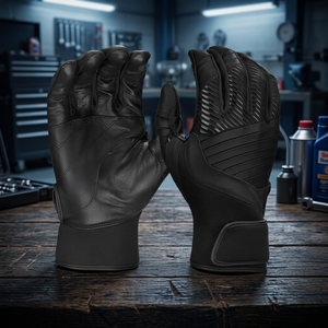 Gants de frappeur de baseball professionnels en cuir, ambidextres, légers, avec une meilleure adhérence, ajustement flexible, paume rembourrée, robustes pour le sport - Product Image 3