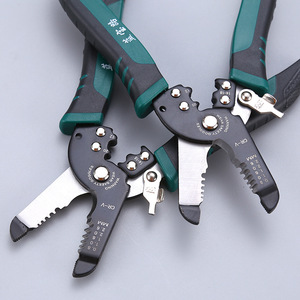 Lanbaolu <b>Wire</b> <b>Stripper</b> Crimper Pliers 0.5-6mm Front And Side Entry CR-Y Model For Cable DIY Use - Product Image 1