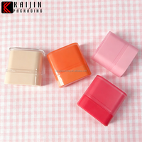 Matériaux d'emballage pour tubes de gloss à lèvres, couvercles à vis en plastique pour gloss et déodorant en pâte, avec couvercle de protection et intégration de chaîne portable
