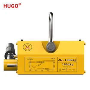 100kg 200kg 400kg 600kg Manual Magnetic Lifter Clamp Permanent Lift Magnet Lifter