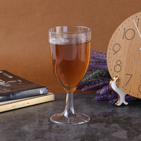 Boissons en plastique recyclables | Gobelets en verre pour vin rouge, champagne et eau Fournisseur Chine