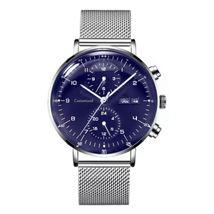 Nuevo Reloj de Hombre de Acero Inoxidable con Cristal de Zafiro, Reloj Mecánico Impermeable - Product Image 3
