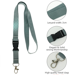 Hot Selling Wrist Car Key <b>Lanyard</b> Card Sublimation Jacquard <b>Lanyard</b> With Metal Buckle - Product Image 5