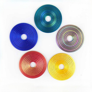 Gyroscope imprimé en 3D du bout des doigts, dispositif de mouvement perpétuel, anneau de décompression rotatif en couleur, 1 pièce - Product Image 1