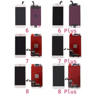 Điện Thoại Di Động Phụ Tùng Thay Thế Màn Hình Cảm Ứng Display Panel 6 Gam 7 LCD Cho iPhone 5 6 7 8 Cộng Với 5C 5S 6S 6S Cộng Với 5 Gam 6 Gam 7 Gam 8 Gam