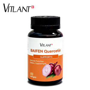 แคปซูลนิวควอเซทินแบบนิ่มของอเมซอน 60 เม็ด ผลิตจากธรรมชาติในขวด อาหารเสริมจากจีนแผ่นดินใหญ่ - Product Image 1