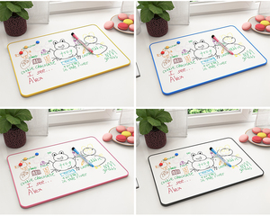 Whiteboard Met Kleurenframe Dubbelzijdig Metalen Schrijfoppervlak Bord - Product Image 5