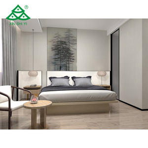 Shiyi Ensemble de meubles de chambre à coucher double 5 étoiles modernes et luxueux Régence en bois massif personnalisés pour IHG Hotel & Apartment Nouveau design - Product Image 6