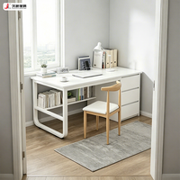 Bureau d'étude réglable pour étudiants JIUSHUN, bureau d'ordinateur en bois moderne et durable, table de travail pour la maison et le bureau, vente en gros