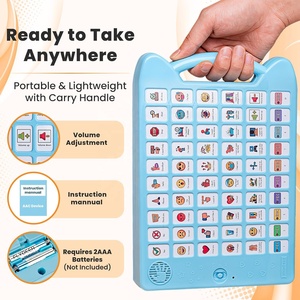 Tablette de communication AAC pour besoins spéciaux, dispositif de thérapie orthophonique pour enfants autistes et patients atteints d'aphasie - Product Image 1