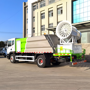 Camion anti-poussière CLW personnalisé 4x2 230HP Dongfeng 12000L pour l'entretien des routes municipales - Product Image 4