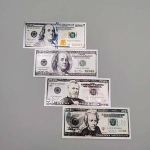कस्टम चांदी पन्नी नोट 1/2/5/10/20/50/100 USD के सेट आठ रंगीन सोने की पन्नी बैंकनोट संग्रह उपहार - Product Image 2