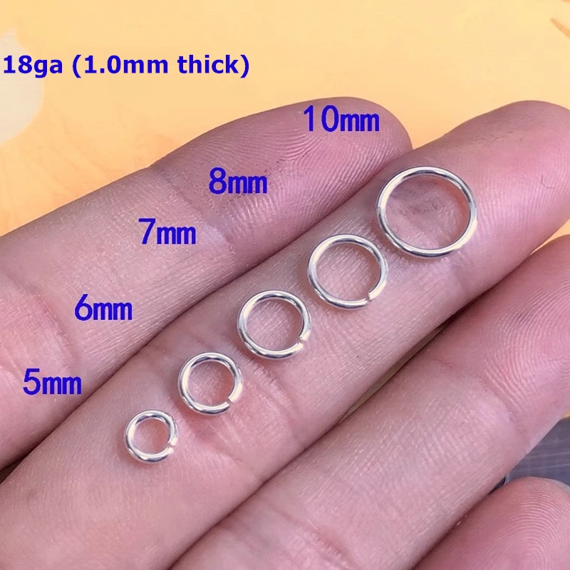 925 Sterling Silver Jump Rings - Durable & Versatile Jewelry