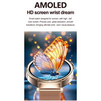 1,29 Zoll Runde Smartwatch HD-Touchscreen IP68 Herzfrequenz SpO2 Blutdruck Schlafüberwachung NFC Drahtloses Telefonieren KI-Sprachsteuerung Metallgehäuse 5-7 Tage Akkulaufzeit